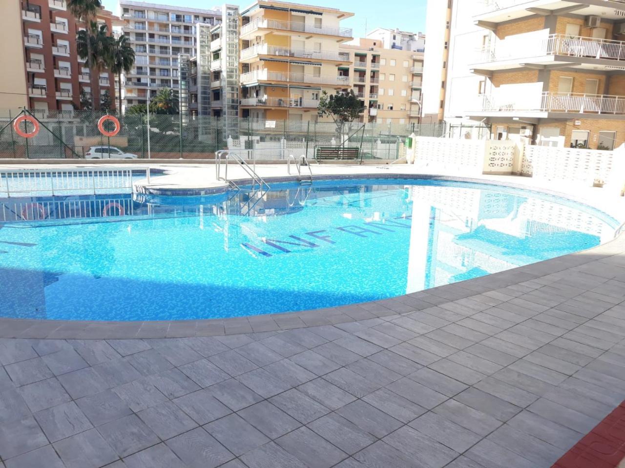 Infante Primera Linea Gandia Playa Apartment Playa de Gandia Bagian luar foto