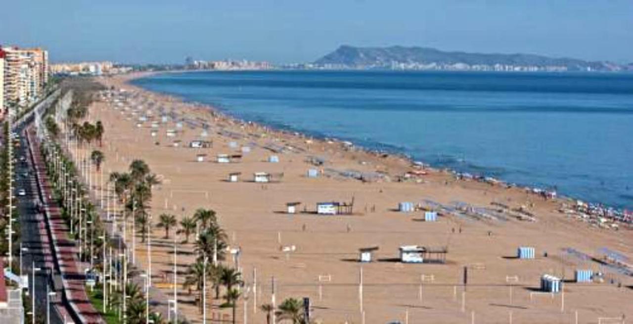 Infante Primera Linea Gandia Playa Apartment Playa de Gandia Bagian luar foto